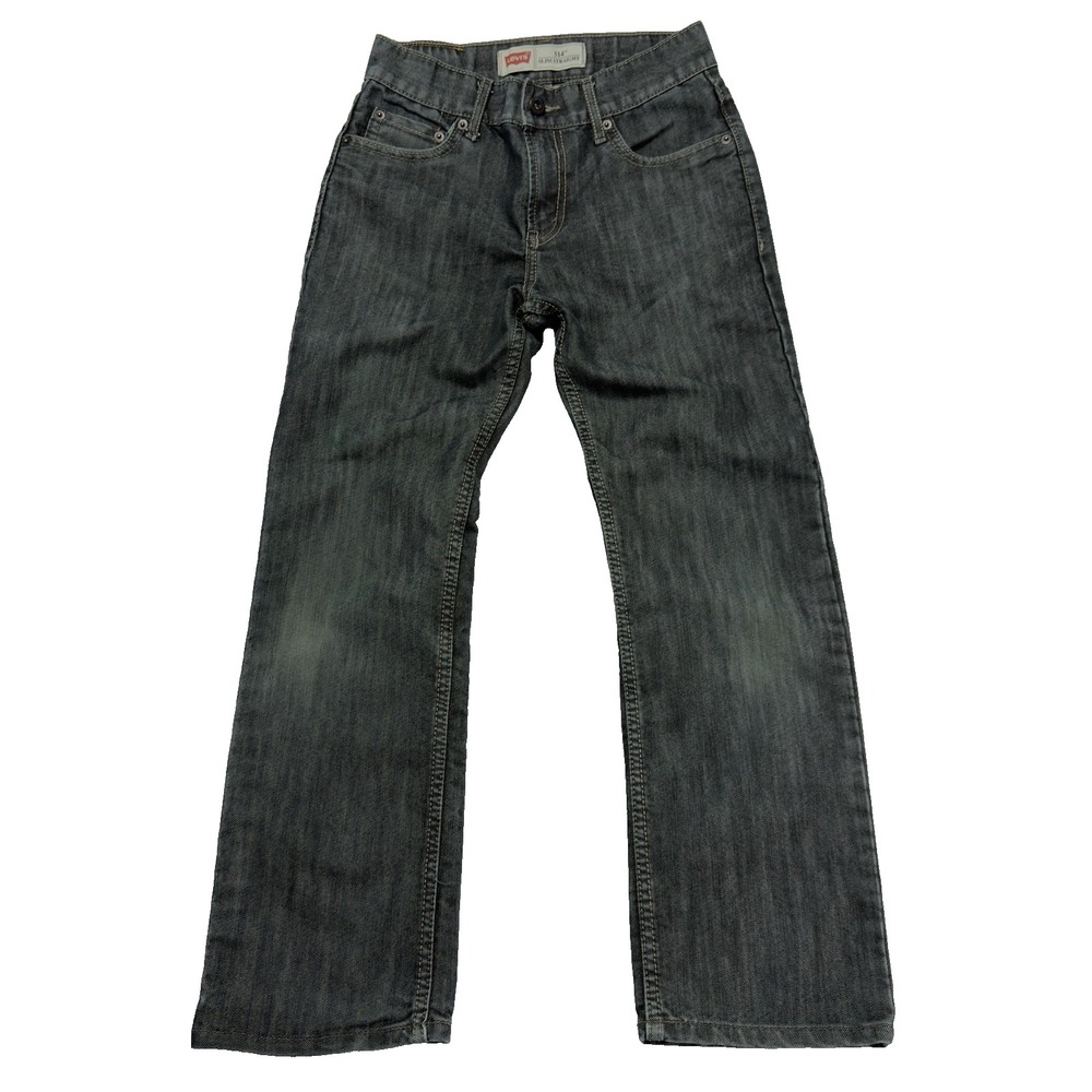 Levi's 514 Womens Jeans Size‎ 14 Slim Straight Reg Mid Rise Red Tab Denim